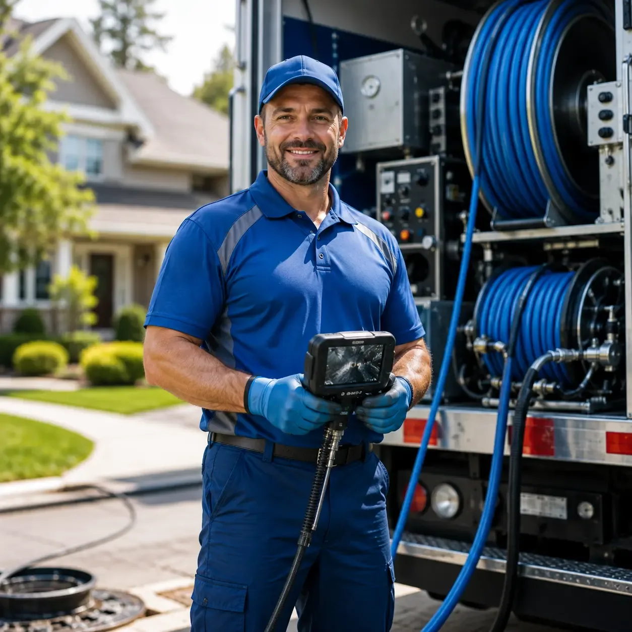 Local outdoor drain cleaning specialists in Sabinal, TX
